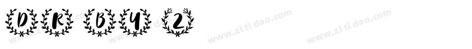 DR BY 2字体转换